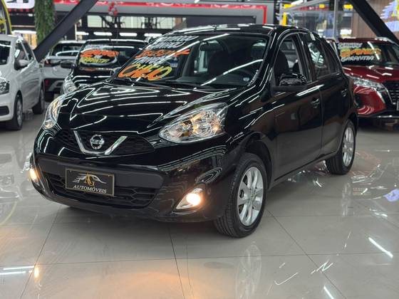 NISSAN MARCH 1.6 SV 16V FLEX 4P MANUAL NISSAN MARCH 1.6 SV 16V FLEX 4P MANUAL